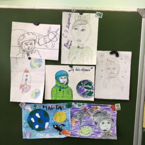 Конкурс рисунков в честь дня рождения Юрия Алексеевича Гагарина